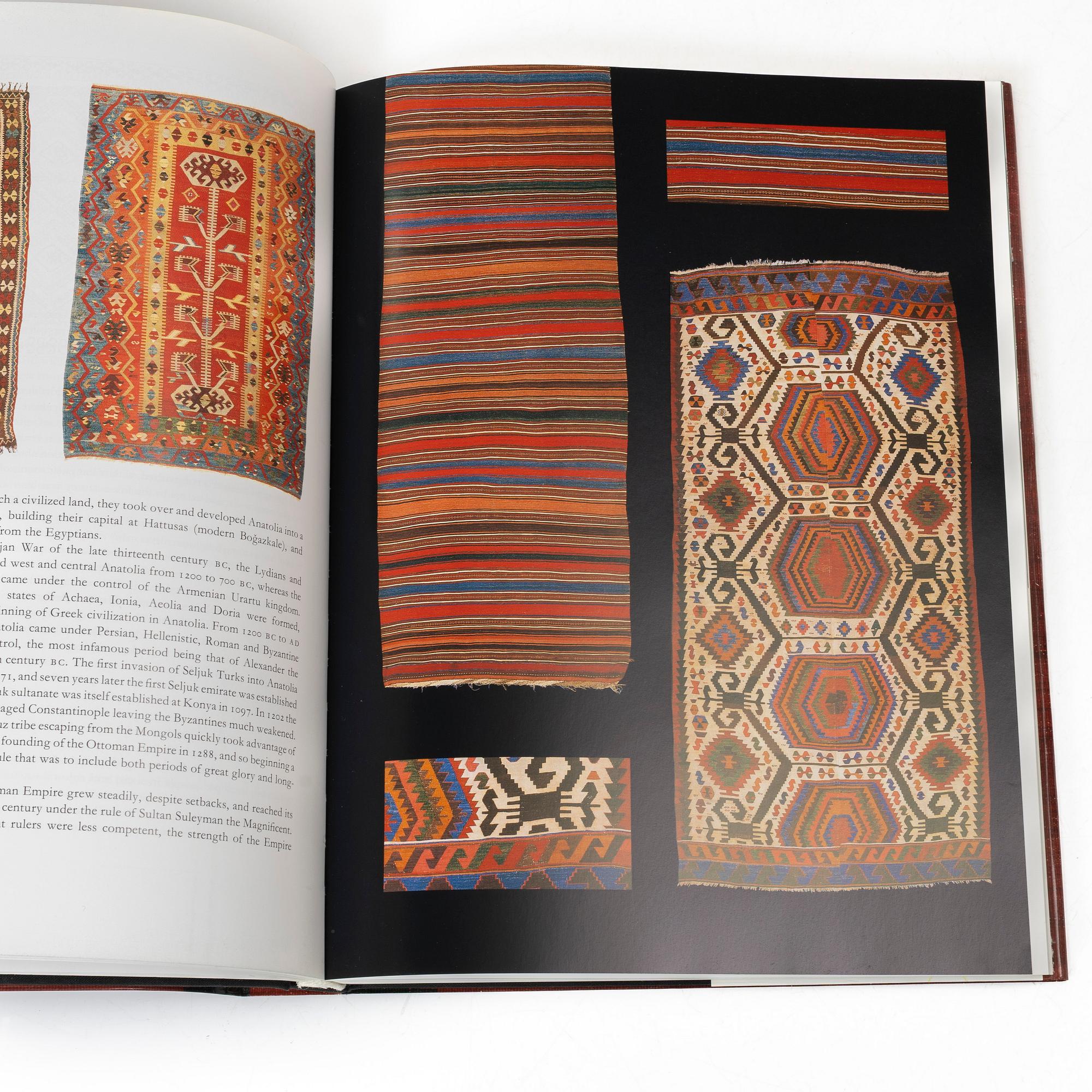 A collection of books and international auction catalogs, several volumes, including Charhar Mahal - Bakhtiari, by Peter Willborg.