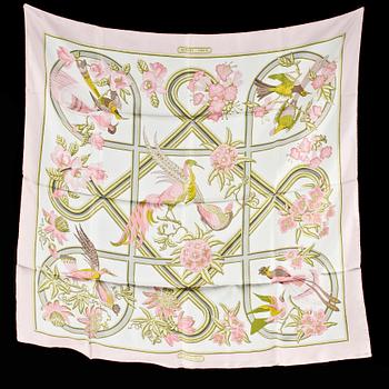 SCARF, siden, "Caraïbes", Christiane Vauzelles, Hermès,  1900-talets fjärde kvartal.