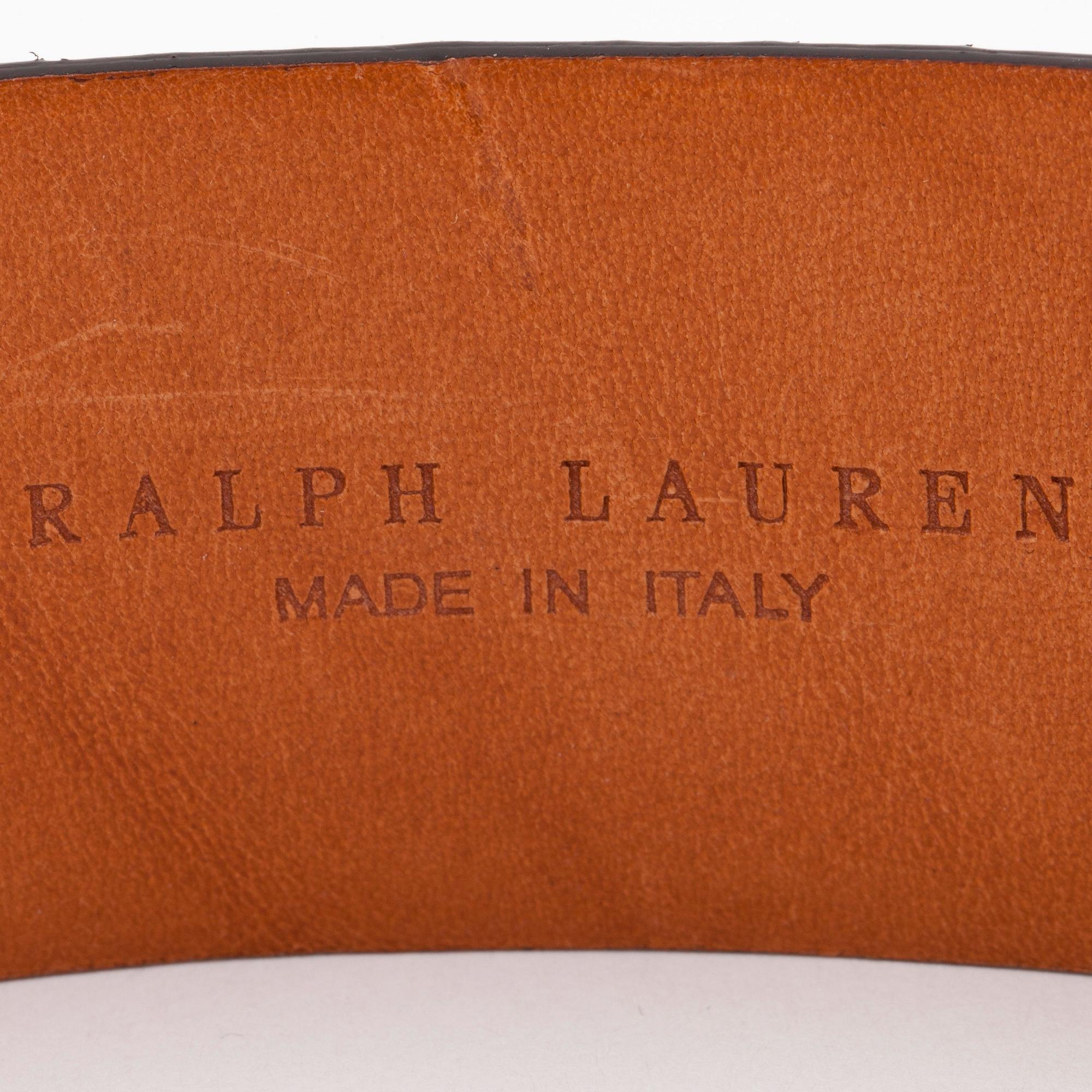 RALPH LAUREN, skärp.