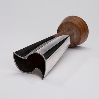 MALJAKKO, hopeaa, "Liekki", Tapio Wirkkala, Kultakeskus, Hämeenlinna 1970.