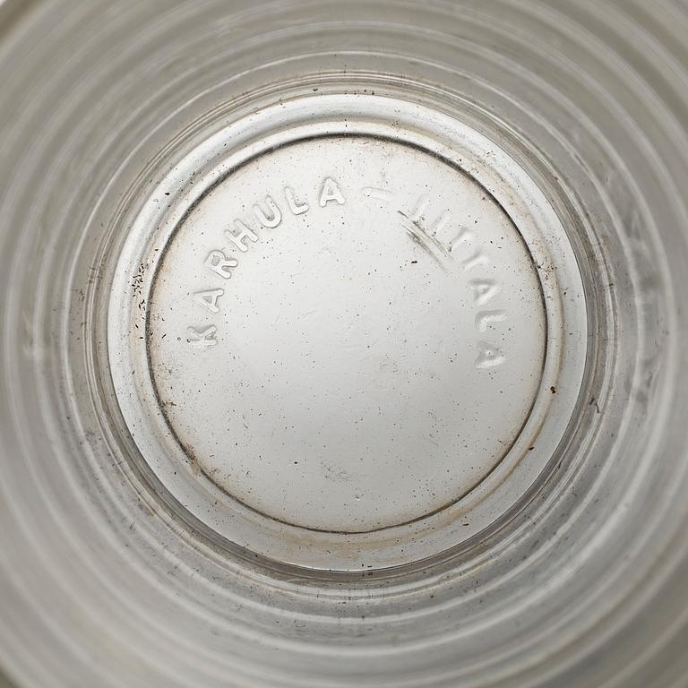 AINO AALTO, juomalaseja, 16 kpl, mm Karhula-Iittala, 1900-luku.