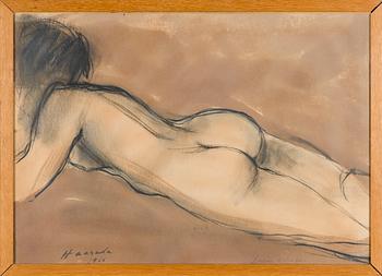 Olavi Haarala, Reclining Nude.