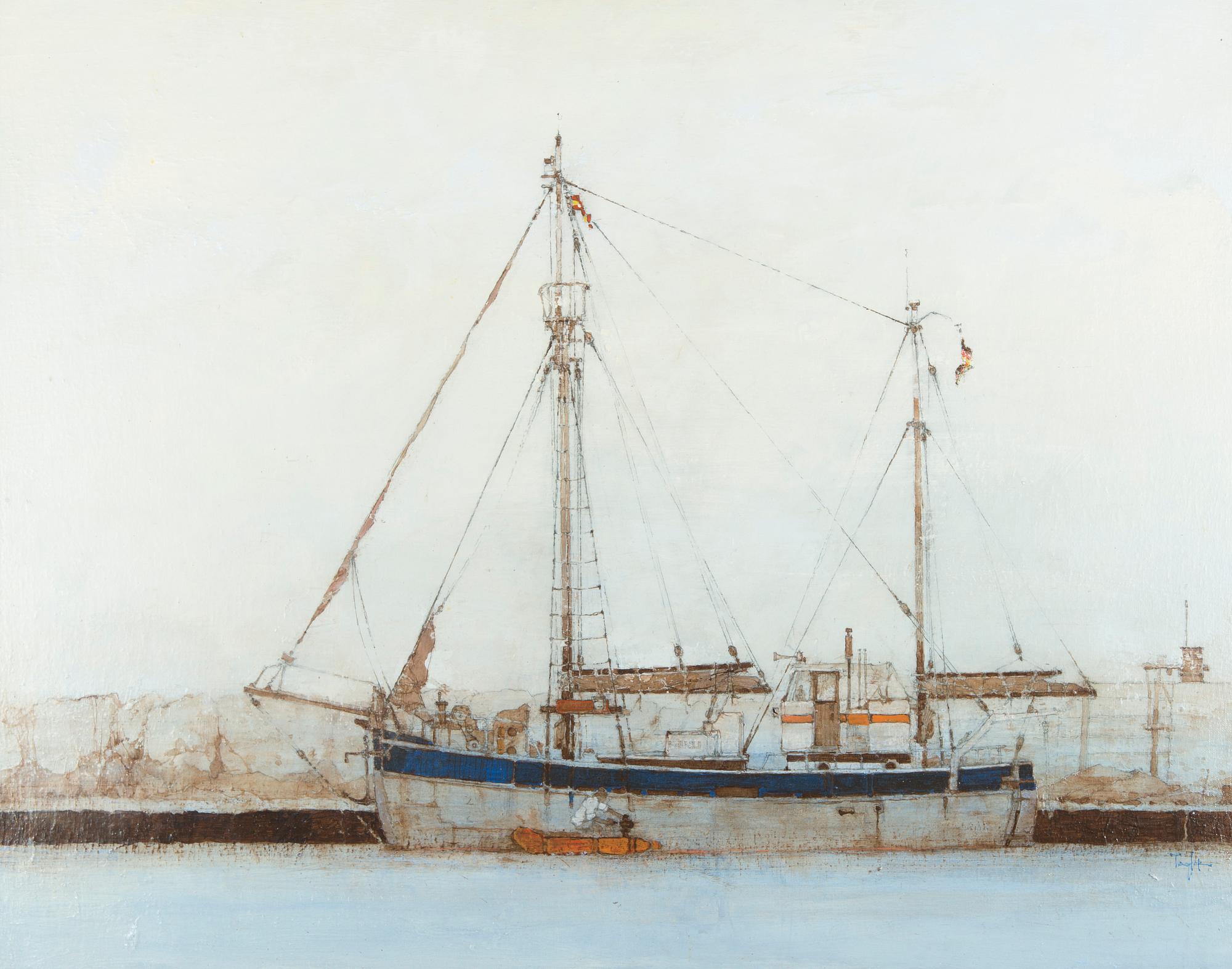James Taylor, Sailboat in a Harbour.