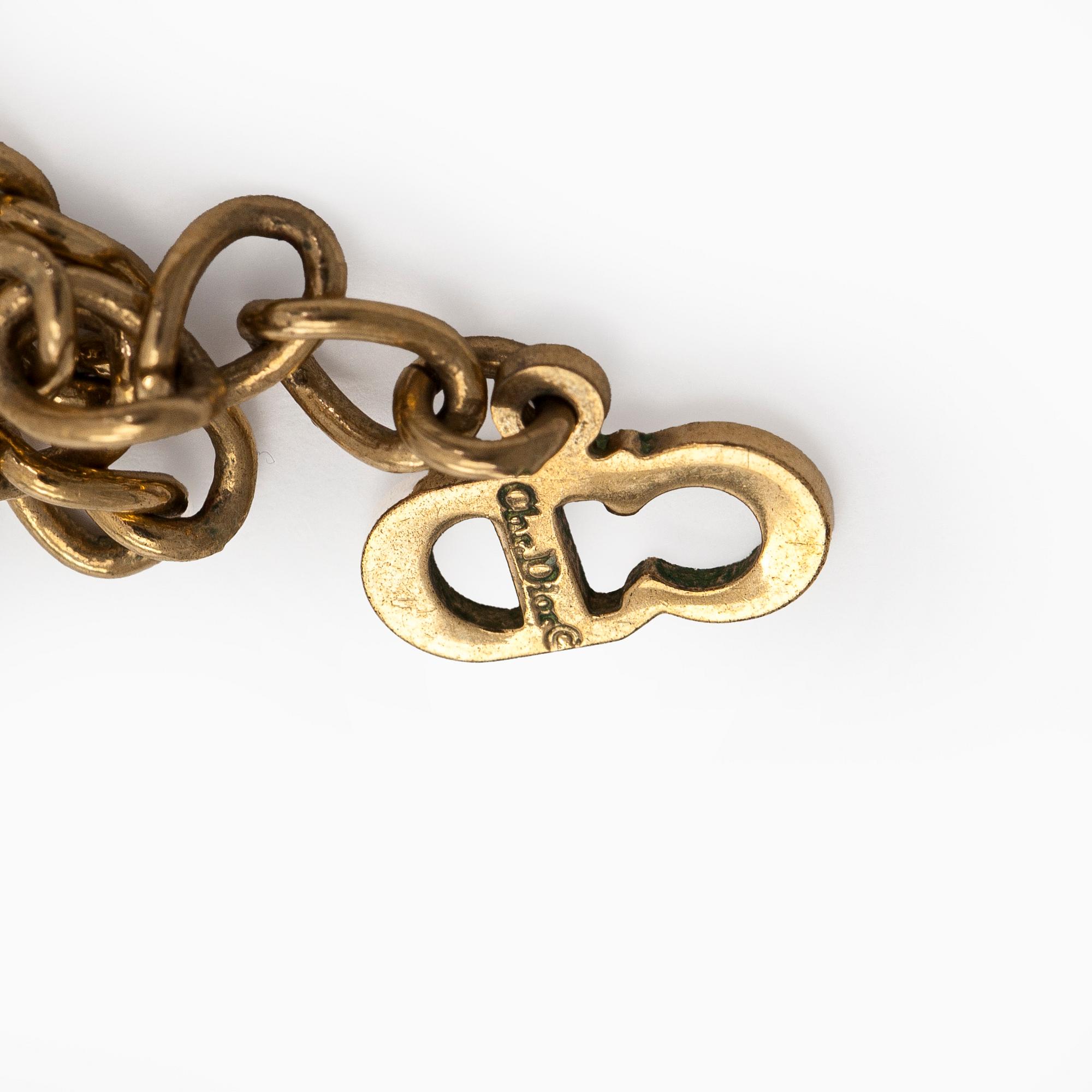 Christian Dior, a vintage necklace.