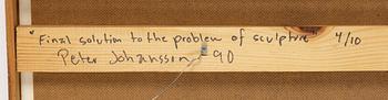 Peter Johansson, "Final Solution to the Problem of Sculpture".