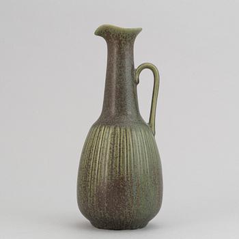 Gunnar Nylund, a set of six stoneware bowls, two miniature vases and a vase for Rörstrand.