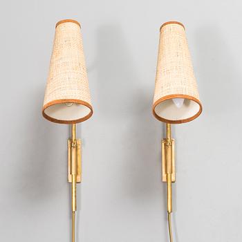 Paavo Tynell, a pair of early 1950's wall lights for Taito.