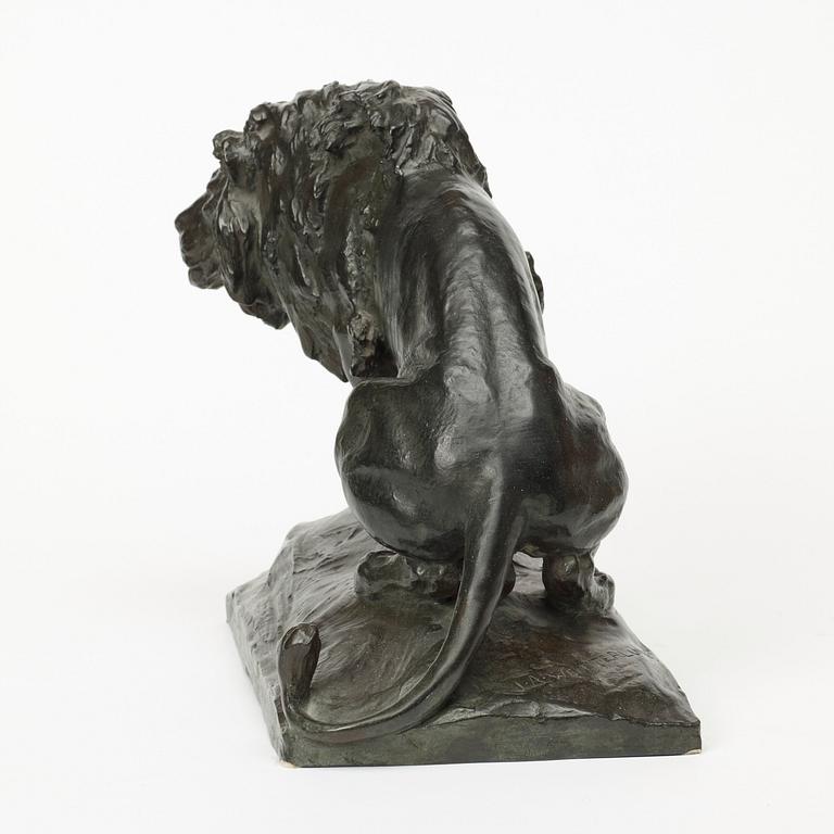 Johan Axel Wetterlund, Sitting lion.