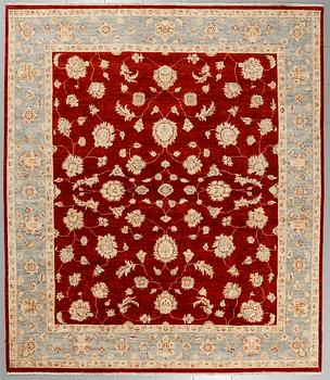 A Ziegler design rug, 288 x 246 cm.