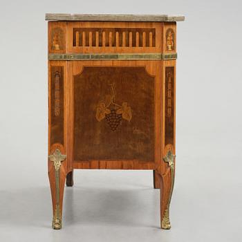A Gustavian marquetry commode attributed to J. Hultsten (master in Stockholm 1773-94).
