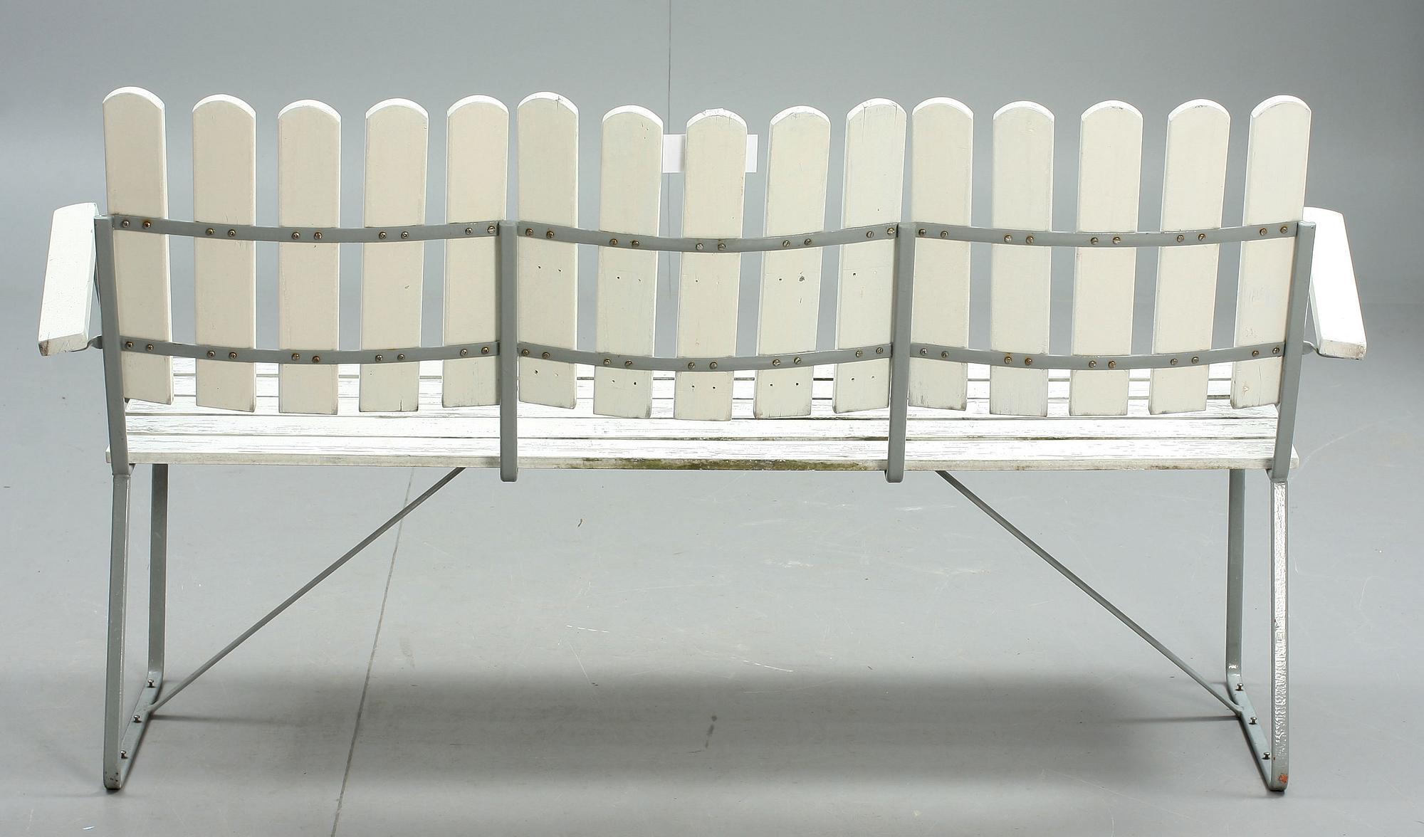 TRÄDGÅRDSSOFFA, design Örjan Lindqvist,  Grythyttan, 1950-tal.