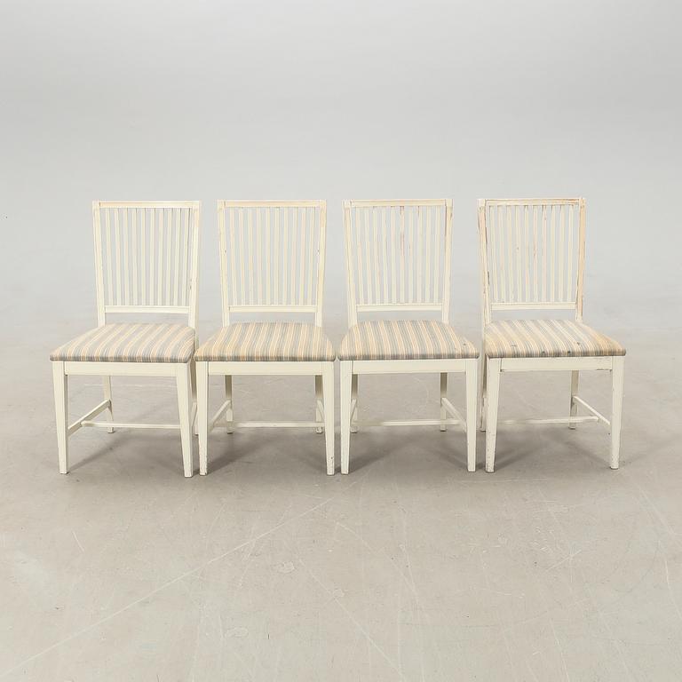 Chairs, 4 pcs, second half of the 20th century.