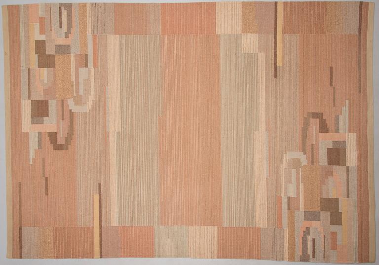 MATTA, "Dröm" design Greta Skogster, vävd av Kiikan Kutomo, Finland 1930-tal. Ca 288x202 cm.