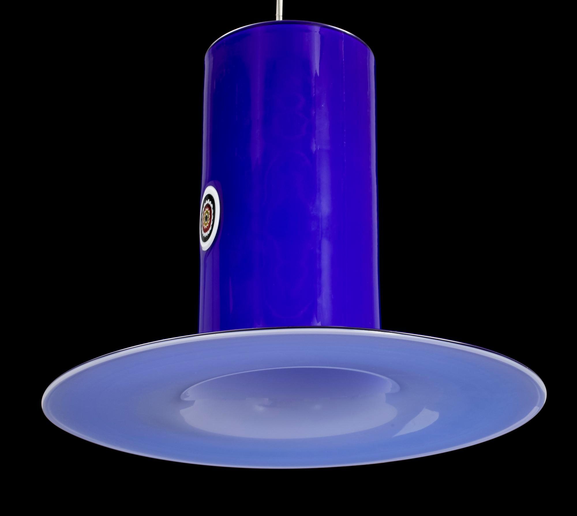 TAKLAMPA. Gino Vistosi, Murano, Italien 1960-tal.