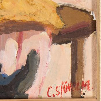 CHARLES SJÖHOLM, Oil on canvas, signed.