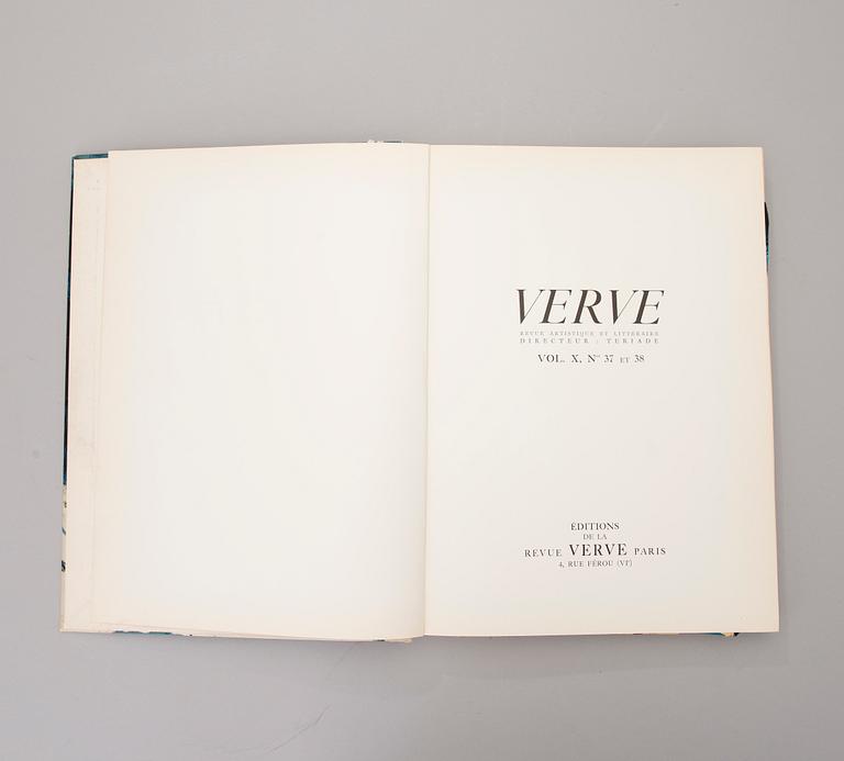"Dessins pour la bible" book, vol X, no 37-38, Verve, Paris 1960.