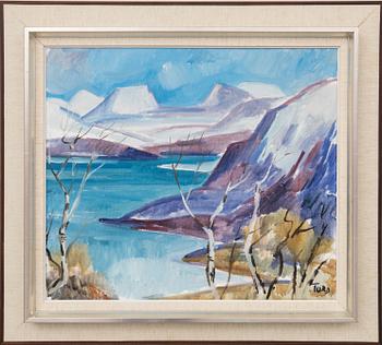 Tord Leander-Engström, Mountain landscape.