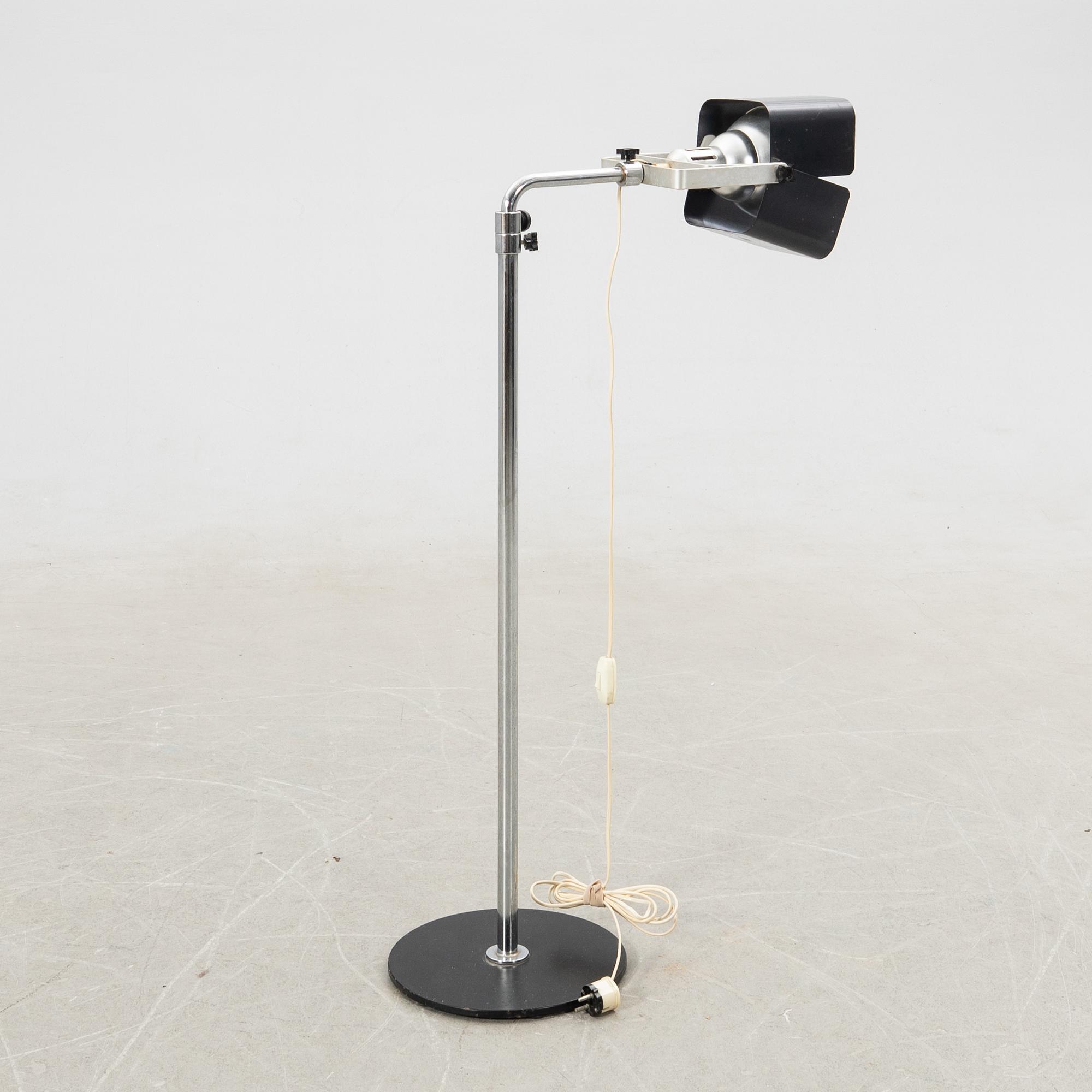 Yrjö Kukkapuro, floor lamp 100 G Haimi Finland 1970s.