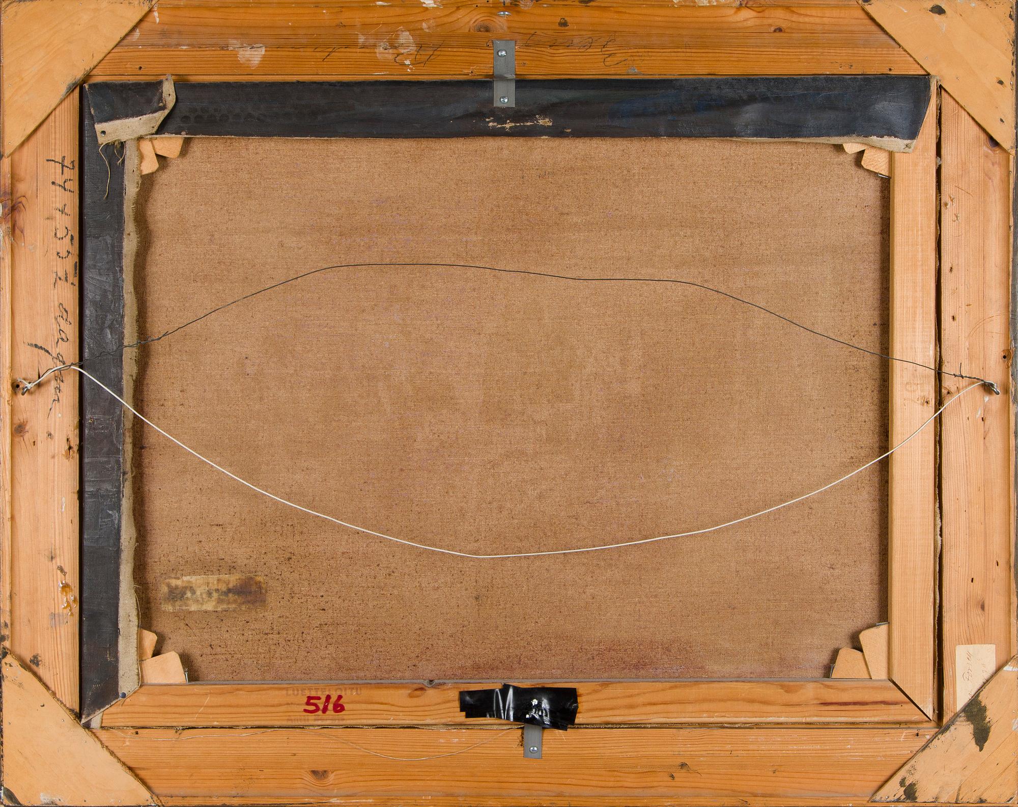 Carl Bengts, Illallista odottaessa.