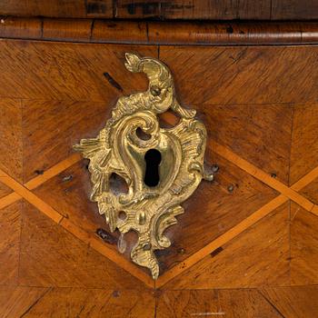 A Rococo dresser, 18th century.