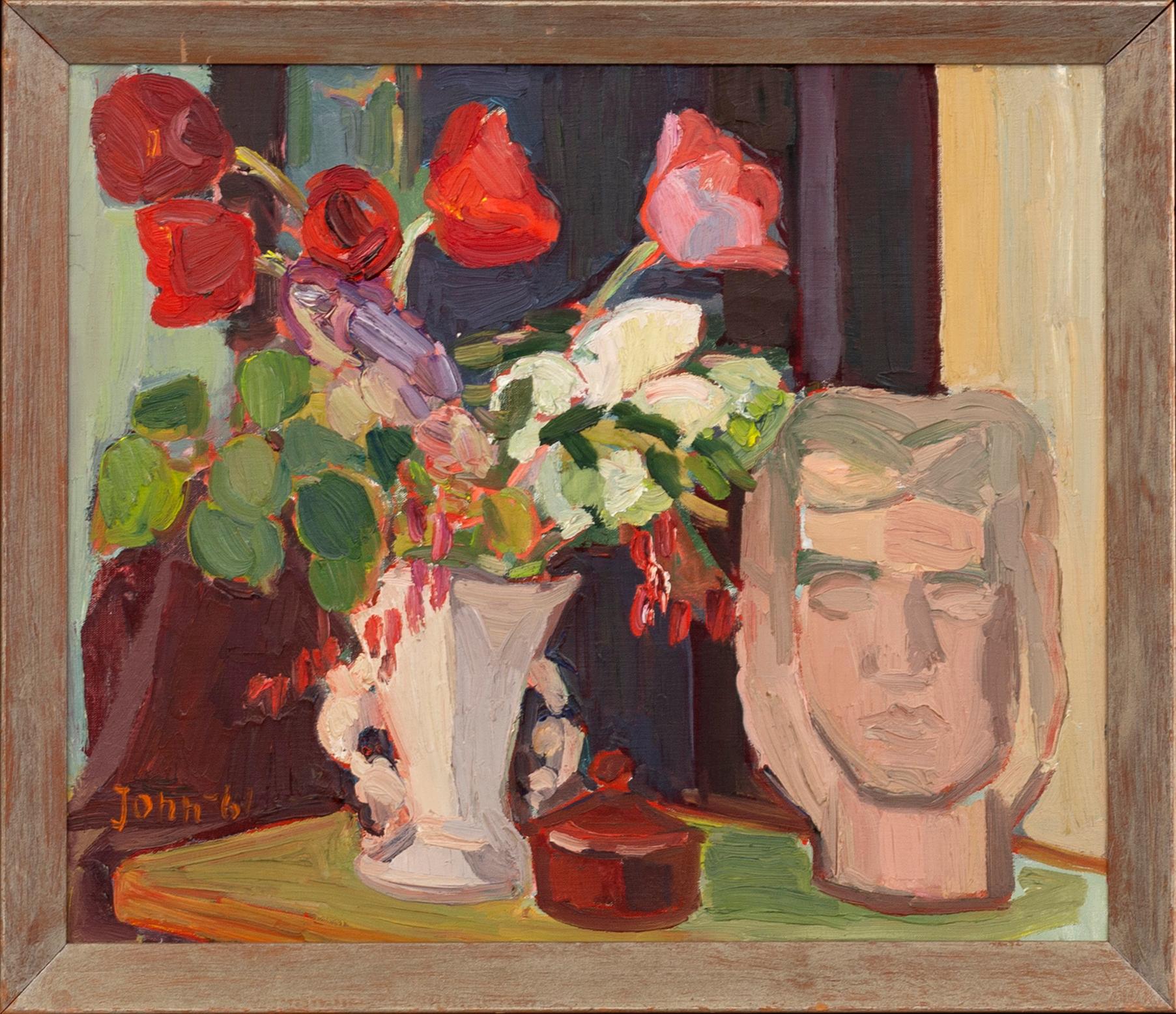 GUNNAR JONN, oil on canvas, signed and dated -61.