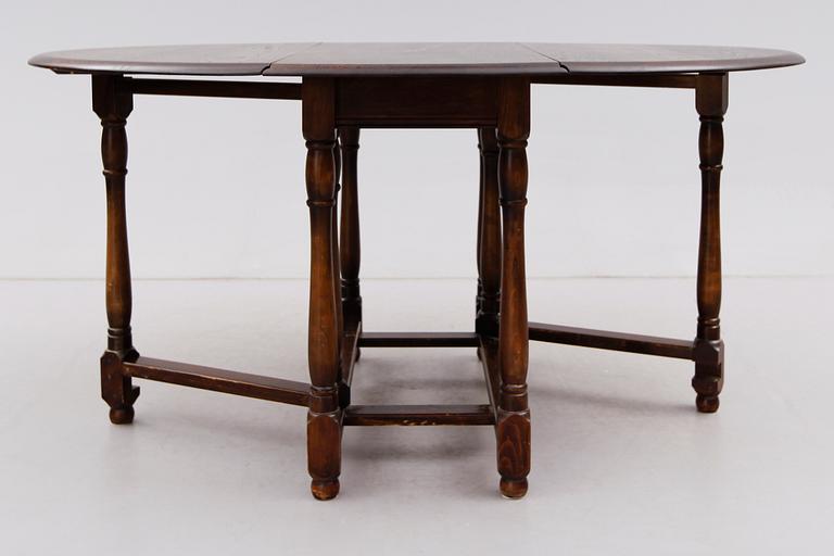 SLAGBORD, 1900-talets andra hälft.