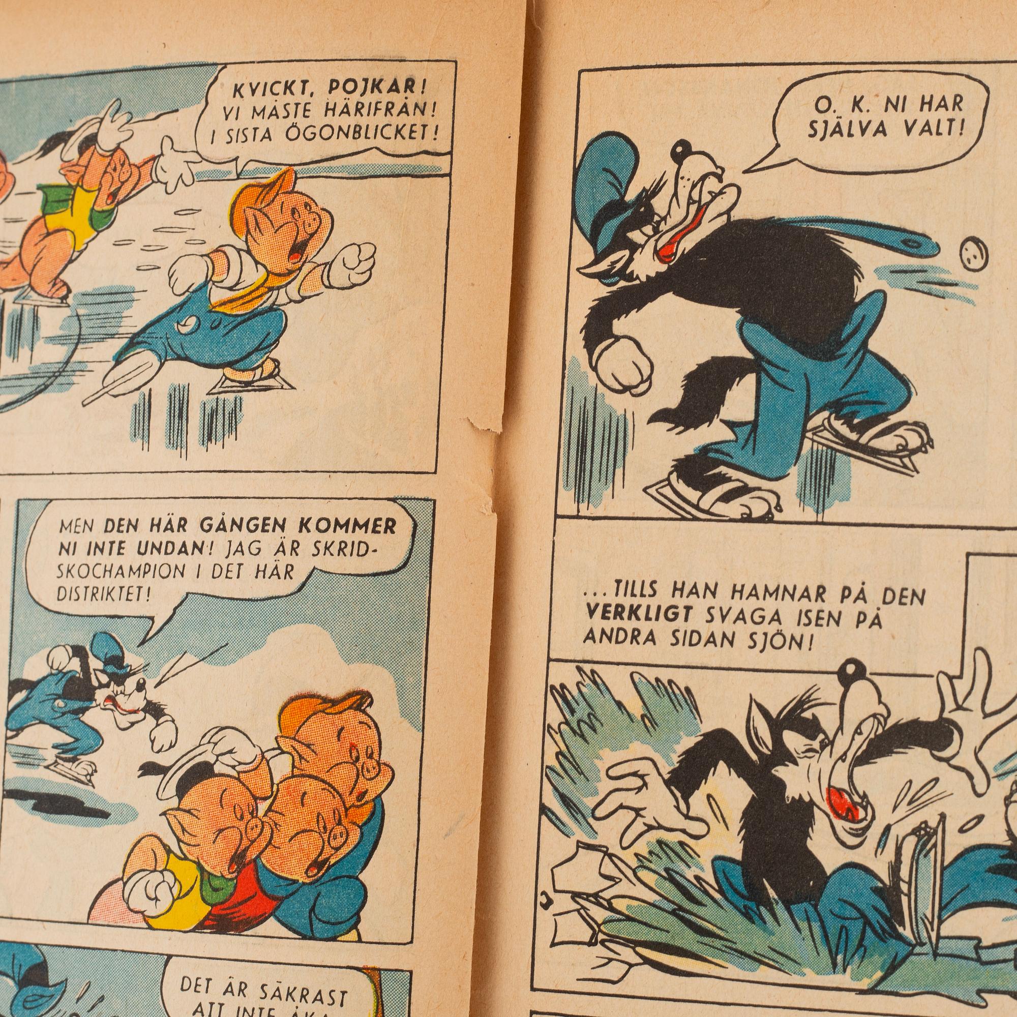 Comic book, "Kalle Anka & Co" No. 1, 1950.
