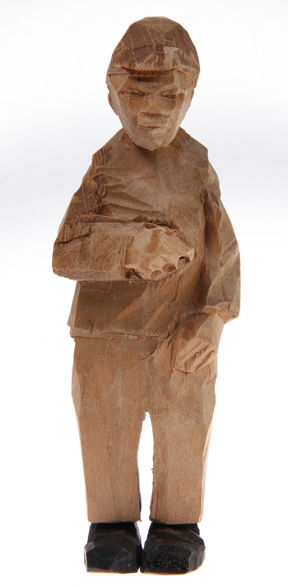 AXEL PETERSSON DÖDERHULTARN,  träfigur.