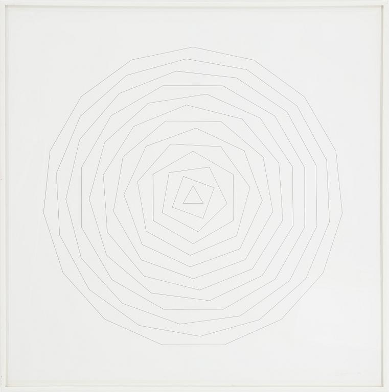 BERNARD KIRSCHENBAUM, "Selfportrait", printed at Styria Studio, 1993. Signed artist proof 11/15.