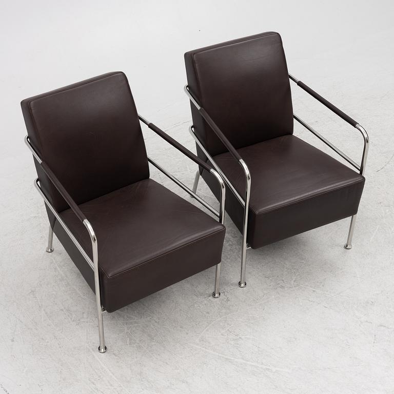 Gunilla Allard, armchairs a pair, "Cinema", Lammhults.