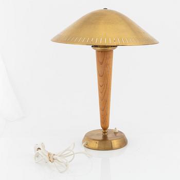 A Swedish mid 20th century table light, Asea. model EA1288.