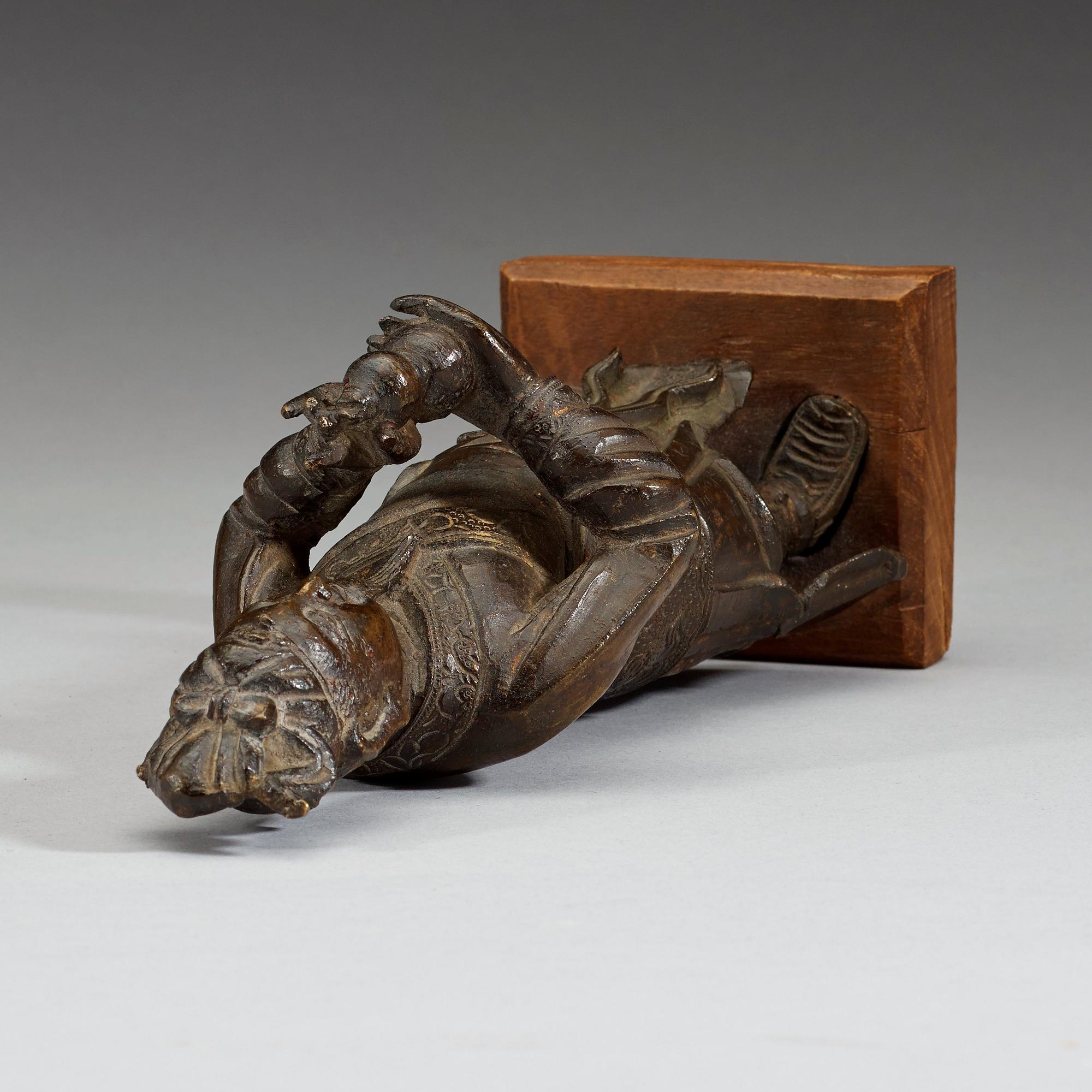 FIGURIN, brons. Mingdynastin (1368-1644).
