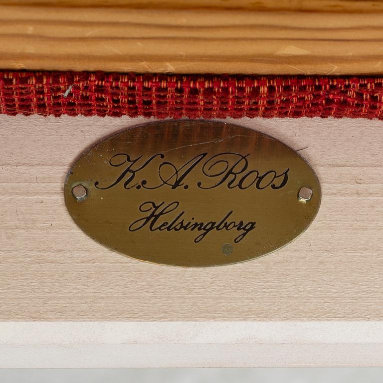 Eight late 20th century Gustavian style chairs.