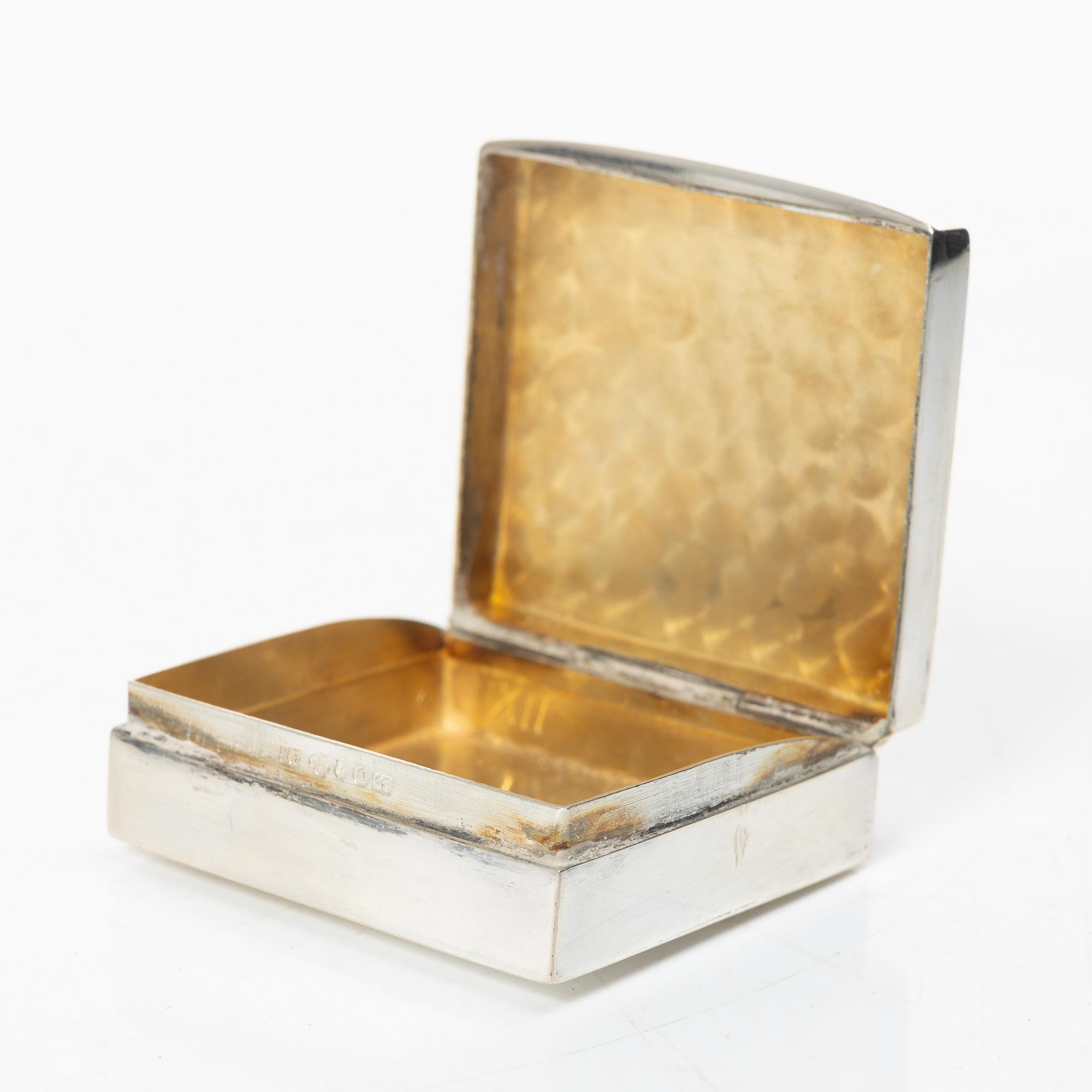 Askar, 3 st, silver, bl.a. C.g.Hallberg, 1919.