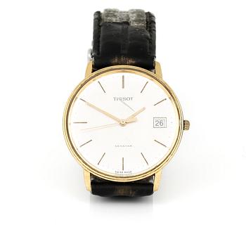 ARMBANDSUR, 18K guld, Tissot Seastar, 1900-talets andra hälft.