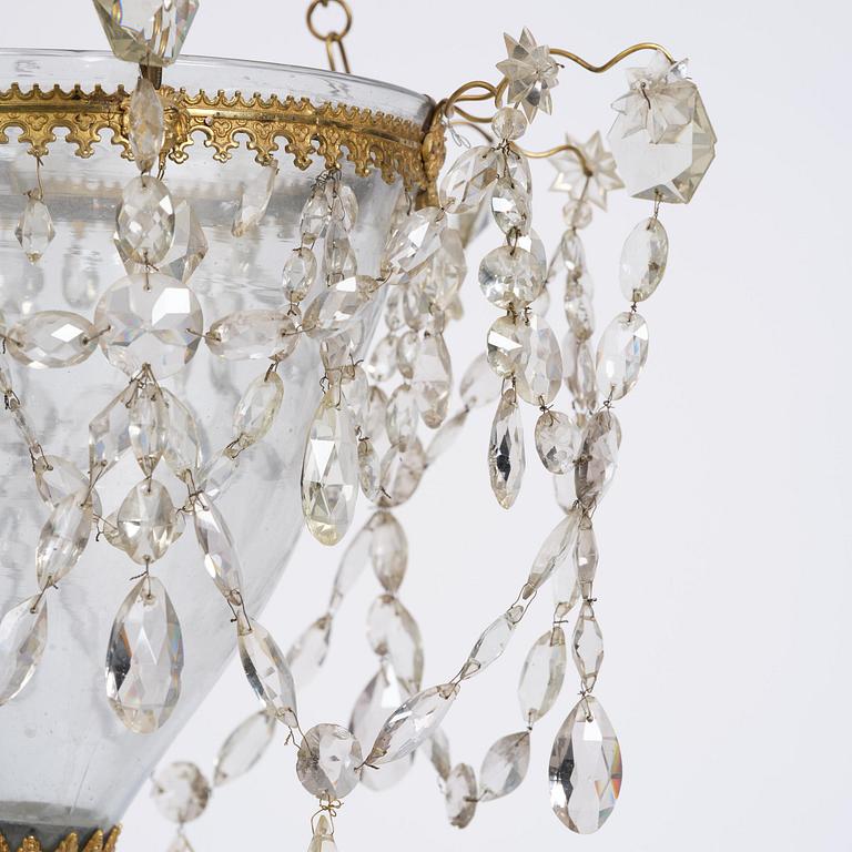 A one-light lanter, 20th century incorporating older elements.