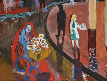 Sven X:et Erixson, "Höstkväll på Götgatan".