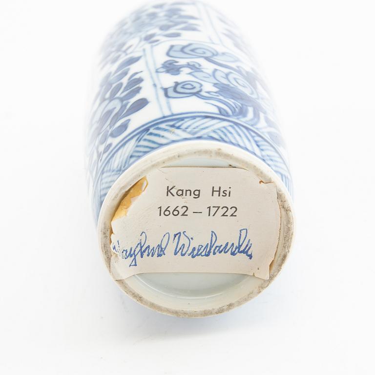 Snusflaska, porslin, Kangxi, Kina 1662-1722.