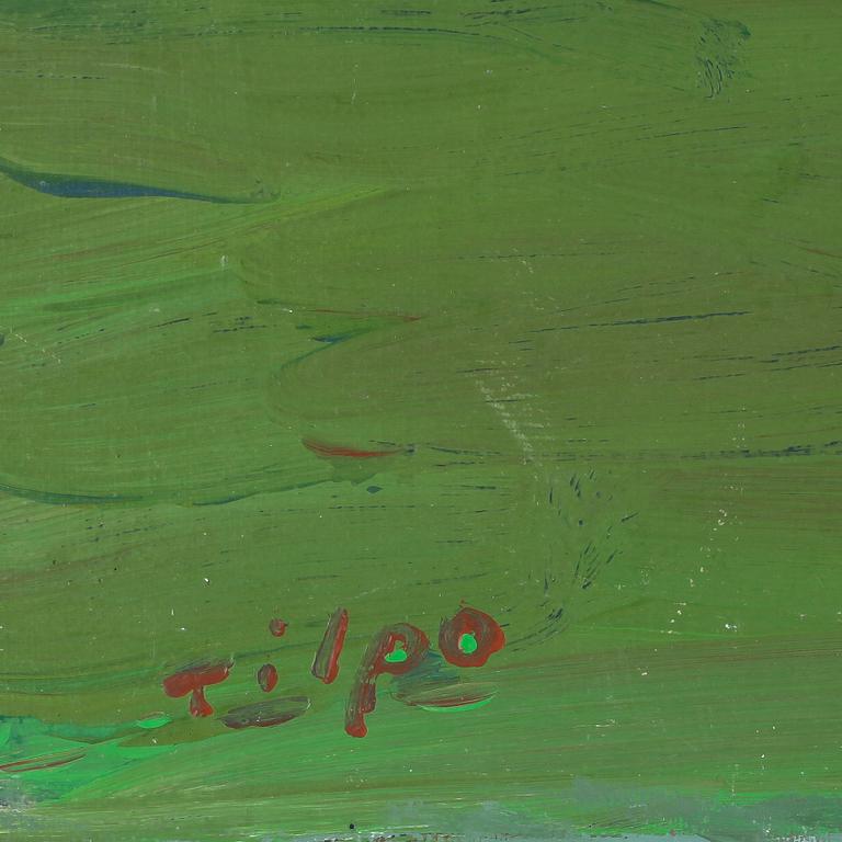 FRULS TILPO, olja på duk, signerad samt signerad och daterad 2008 a tergo.
