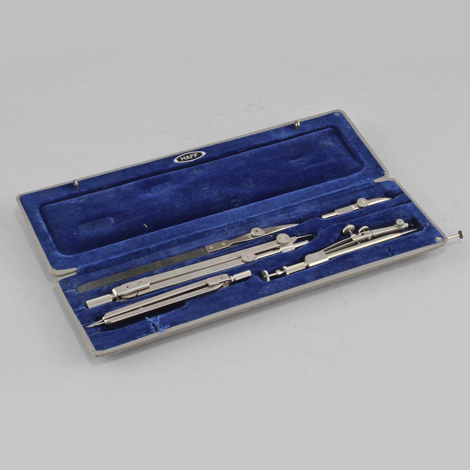 MÄTINSTRUMENT, 6 delar,  Haff, Tyskland, 1900-talets andra hälft.