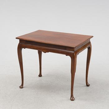 A composite mahogany table, 18th and 20th Century.