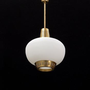 Hans Bergström, a brass and glass lamp.