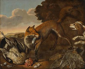 861. Ernst van Dalen, The sneaky fox.