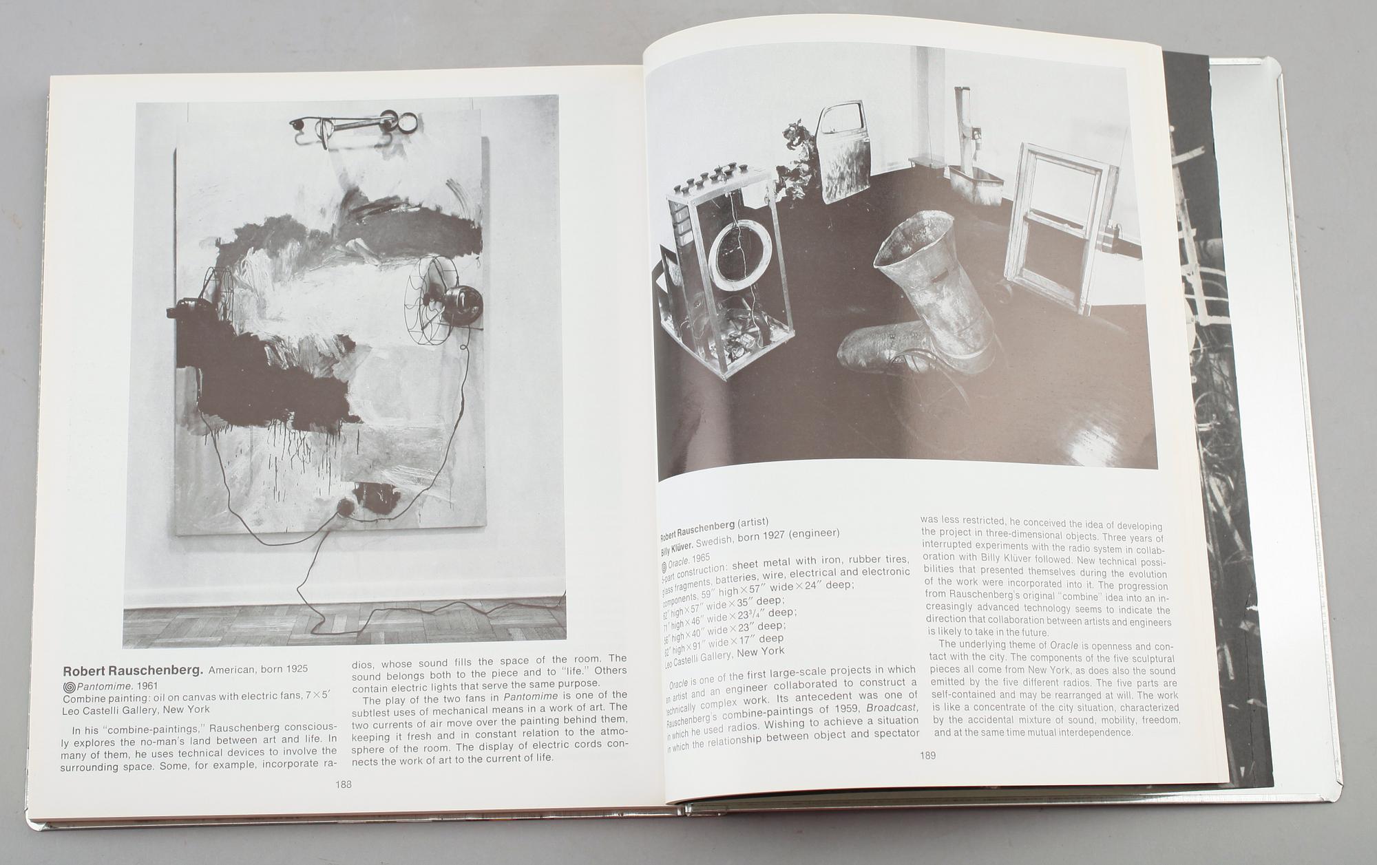 PONTUS HULTÉN, bok, "The Machine as Seen at the End of the Mechanical age", 1968 Publisher: Museum of Modern Art.