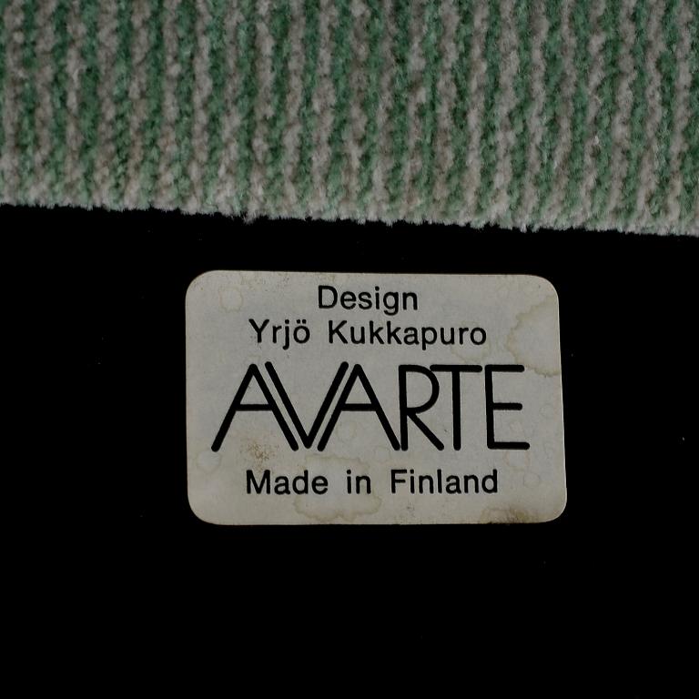 KARMSTOLAR, ett par, Kukkapuro, Avarte, 1900-tal.