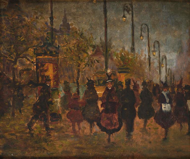 Jan Šafařík, Boulevard, Paris.
