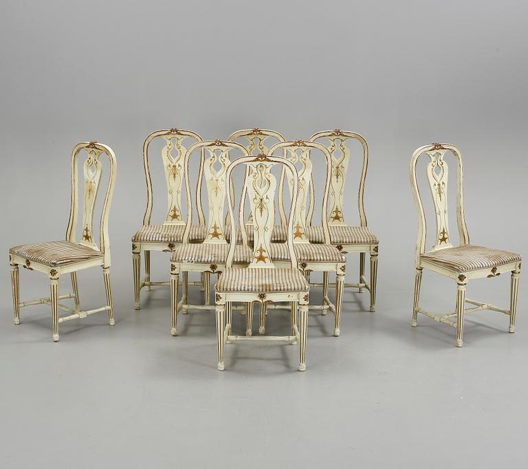 MATSALSSTOLAR, 8 st, 1900-tal.