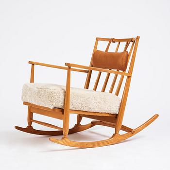 Carl-Axel Acking, a rocking chair, AB Elsa Gullberg, 1940s.