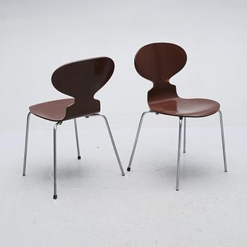 STOLAR, 4 st, "Myran", Arne Jacobsen, Fritz Hansen, 1973.