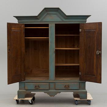 A 18th century baroque cabinet.